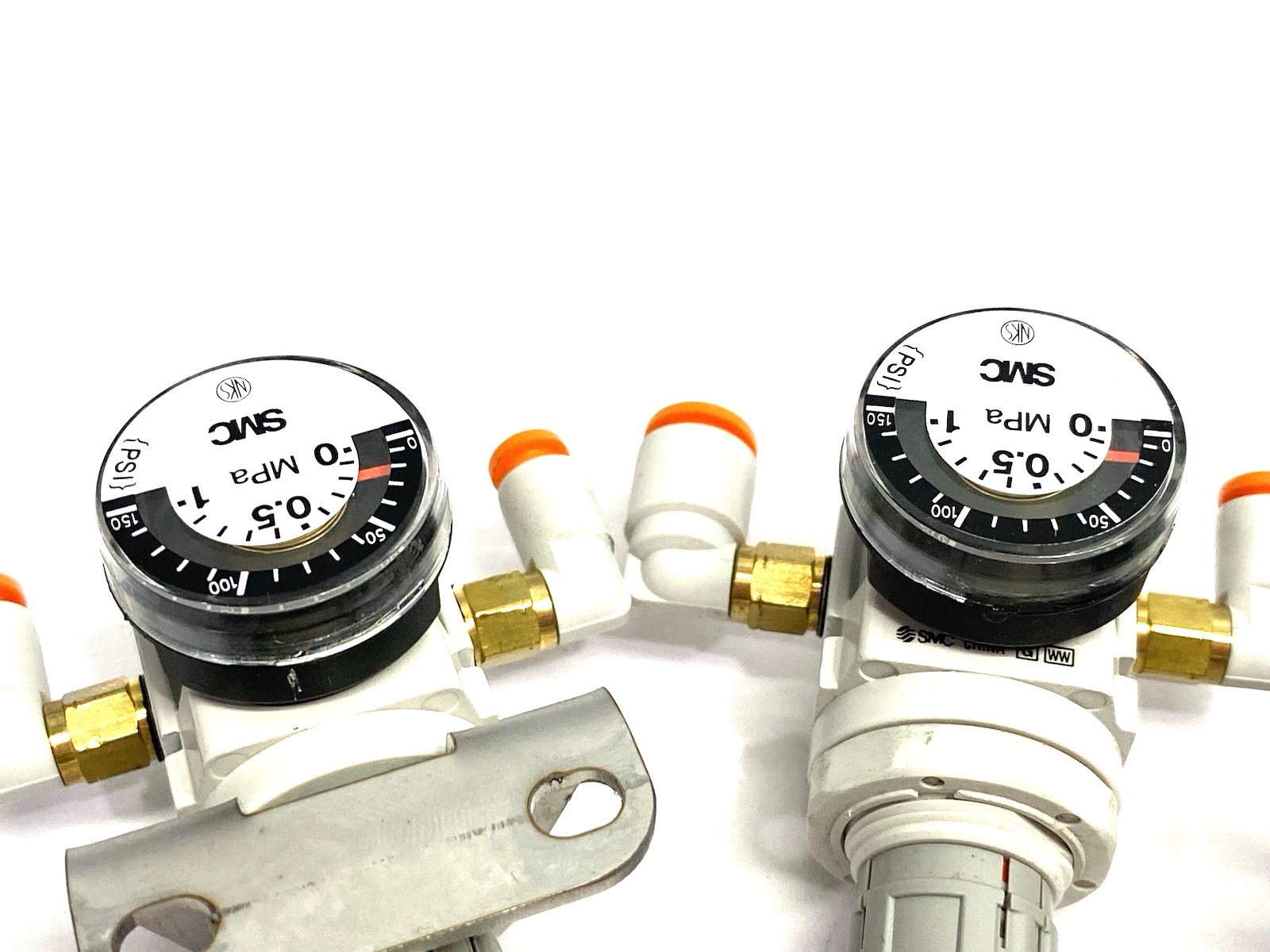 AR10-M5GH-Z-A | SMC Miniature Modular Regulator M5 Ports AR MASS PRO, LOT OF 3 - Used - Maverick Industrial Sales
