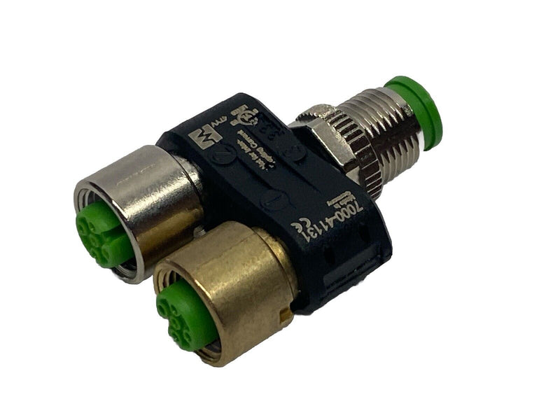 Murrelektronik 7000-41131-0000000 T-Coupler Slimline M12 Male / 2x M12 Female - Maverick Industrial Sales