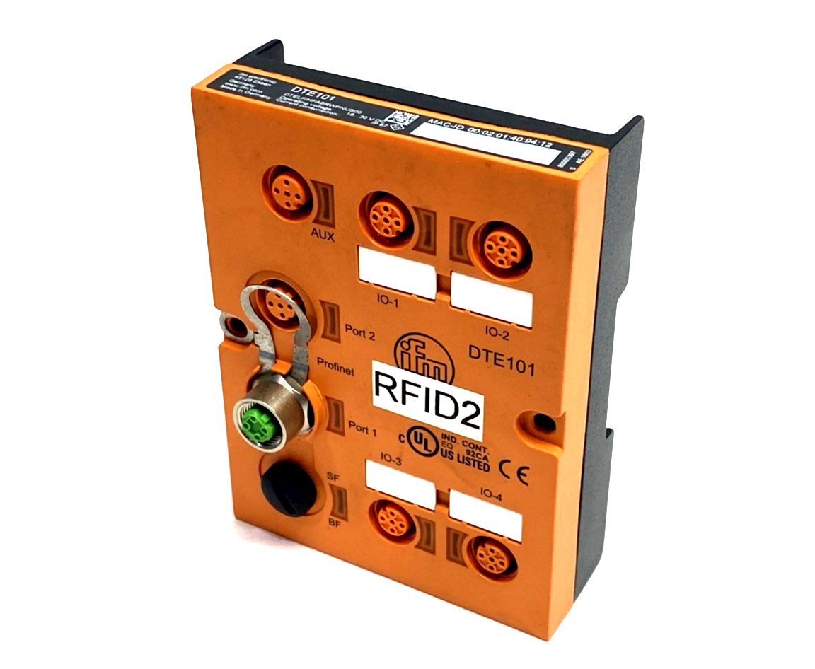 DTE101 | ifm RFID Evaluation Unit LF/HF DTELF/HFABRWPNUS00 - Used - Maverick Industrial Sales