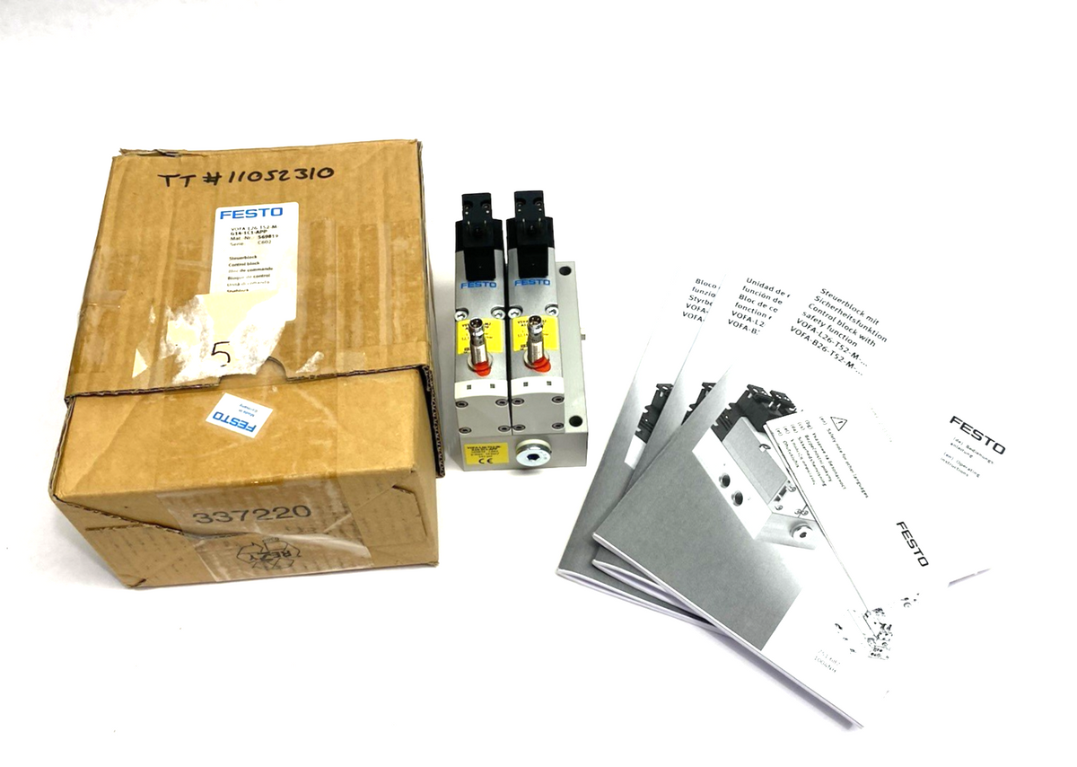Festo VOFA-L26-T52-M-G14-1C1-APP Control Block Manif. 5/2-way, Monostable 569819 - Maverick Industrial Sales