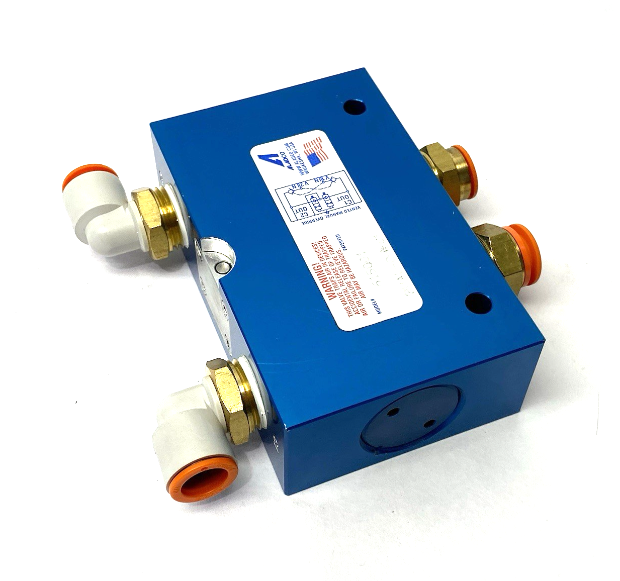 615001 | ALADCO Dual-Check Valve 1/2" FNPT, Flush Override - Used - Maverick Industrial Sales