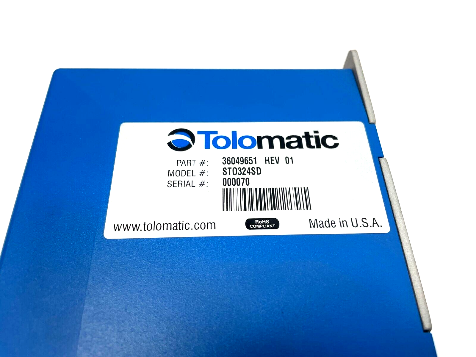 Tolomatic 36049651 Rev 01 ACS Stepper Drive Controller, ST0324SD - Maverick Industrial Sales