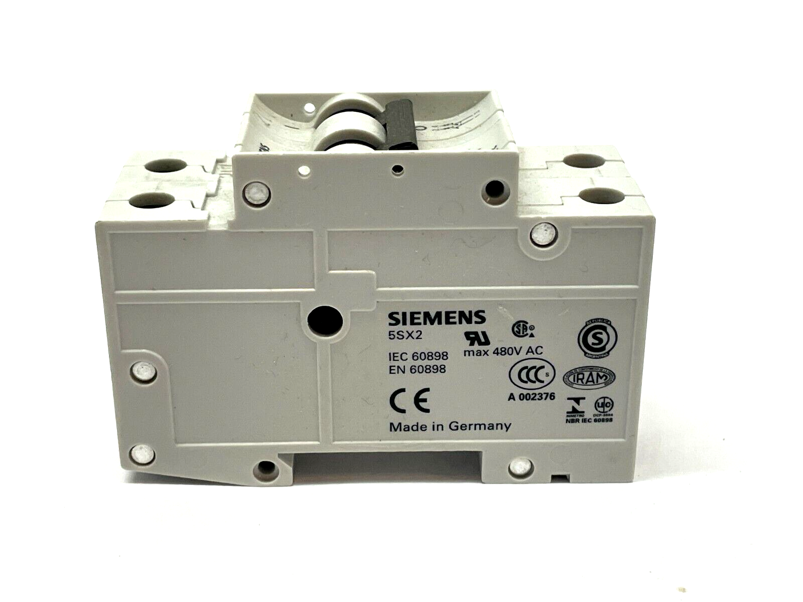 Siemens 5SX22 D1 Miniature Circuit Breaker LOT OF 2 - Maverick Industrial Sales