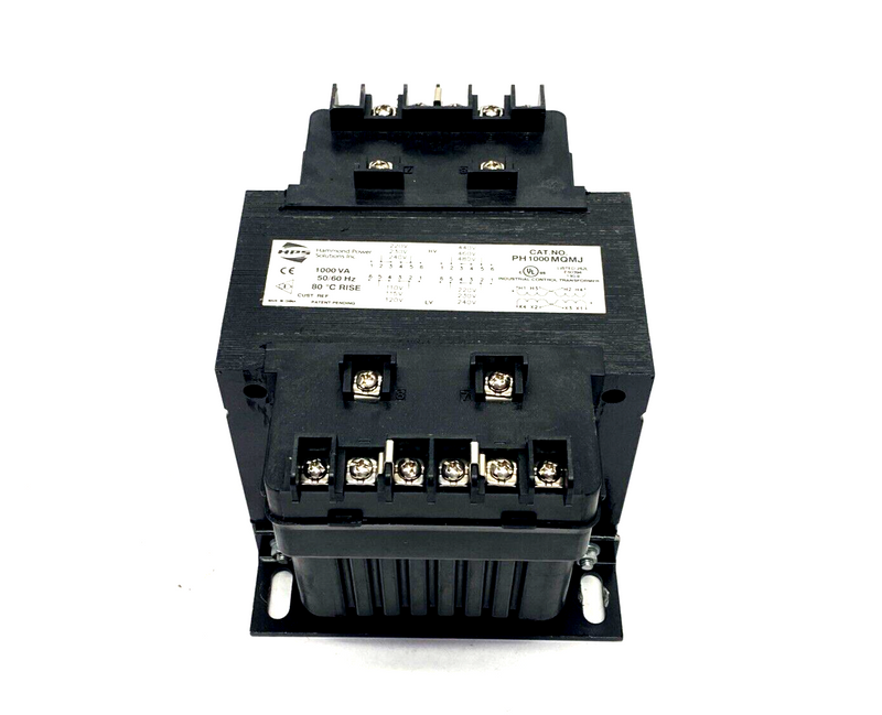 Hammond Power Solutions PH1000MQMJ Transformer 1kVA 1PH 240/480VAC 120/240VAC - Maverick Industrial Sales