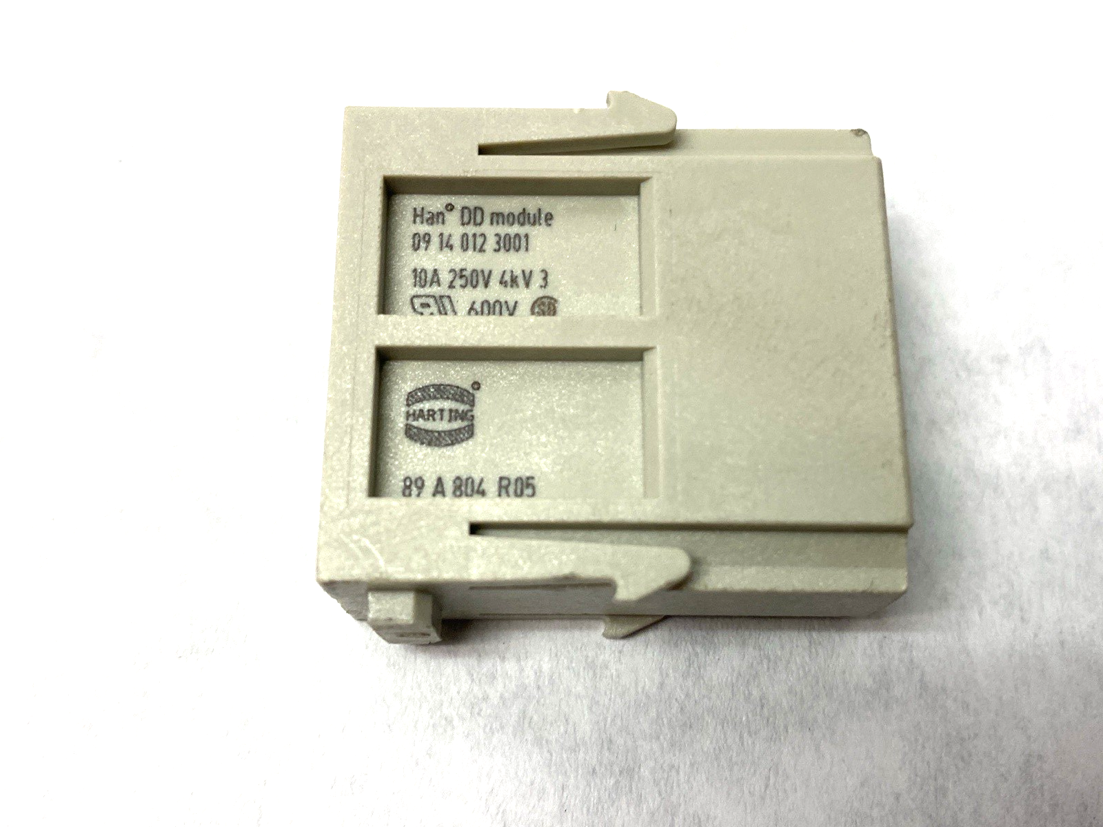 19300240448 | Harting Hood Connector Assembly w/ 4x 09140123001 Protected Modules - Used - Maverick Industrial Sales