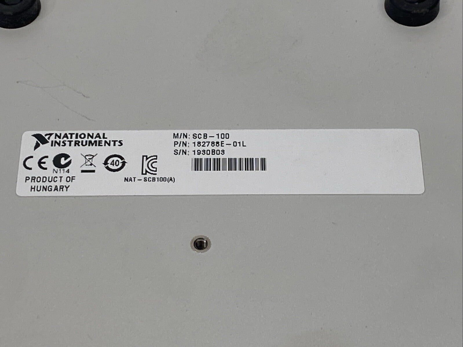 National Instruments 182788E-01L SCB-100 Shielded I/O Connector Block - Maverick Industrial Sales