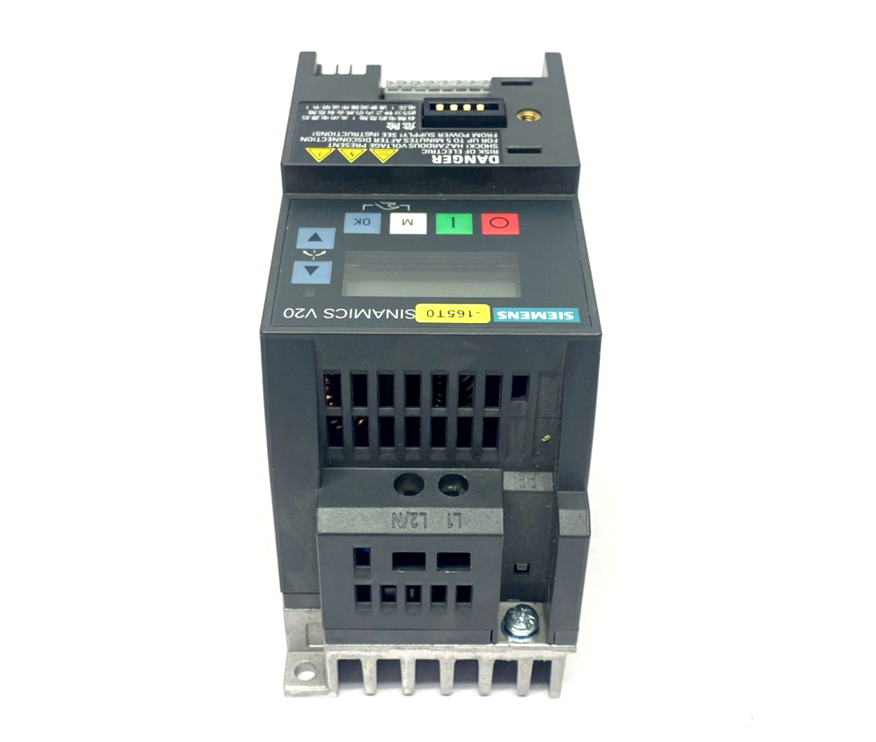 Siemens 6SL3210-5BB13-7BV1 SINAMICS V20 200-240V 1AC 0.37 kW - Maverick Industrial Sales