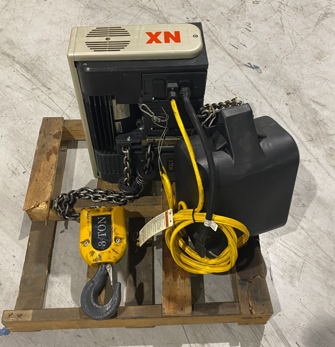 Konecranes XN16300018T16T2C Electric Chain Hoist 3-Ton Capacity 2-Falls 3-Phase - Maverick Industrial Sales