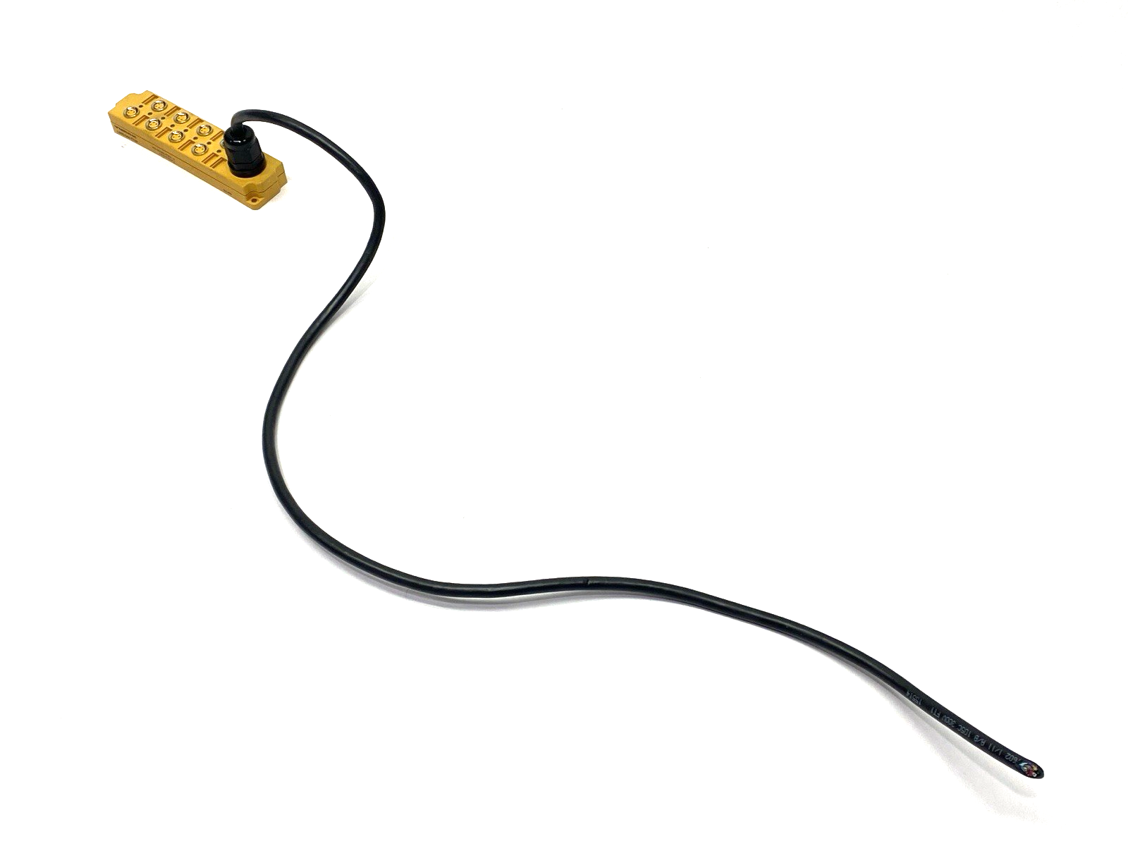 VB 803M-PX9-5 | Turck Junction Box 8-Port M8 3-Pin U7036-2 CABLE CUT TO 2' - Used - Maverick Industrial Sales