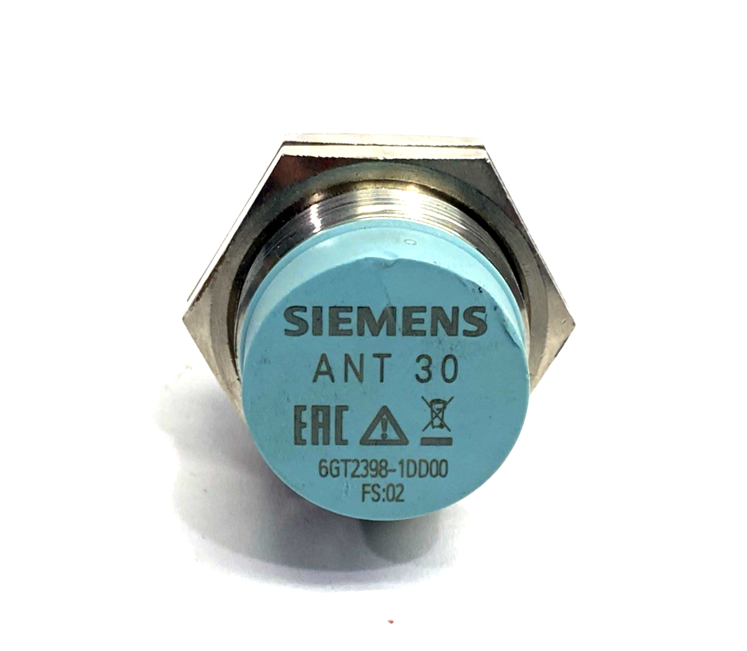 Siemens 6GT2398-1DD00 SIMATIC RF300/RF200 RFID Antenna ANT 30 M30x1.5 - Maverick Industrial Sales