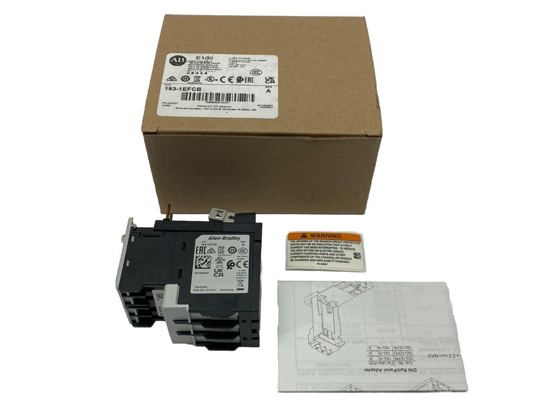 Allen Bradley 193-1EFCB Ser A Direct Mount Overload Relay 1-5A D176525 - Maverick Industrial Sales