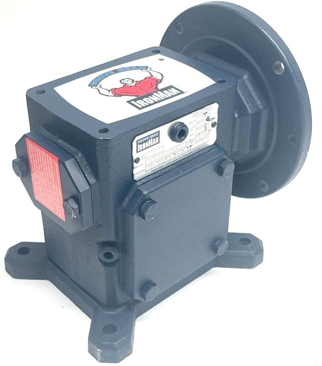 Grove Gear GR-TMQ818-20-R-56 Right Angle Gear Reducer 1:20 Ratio - Maverick Industrial Sales