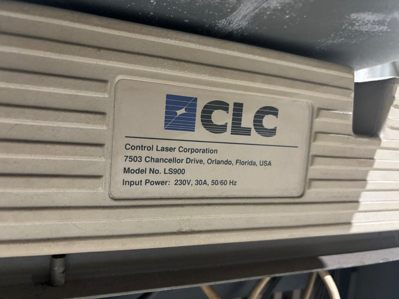 Control Laser Corporation CLC LS-900 ICON  Laser Marking Engraver, Engraving - Maverick Industrial Sales