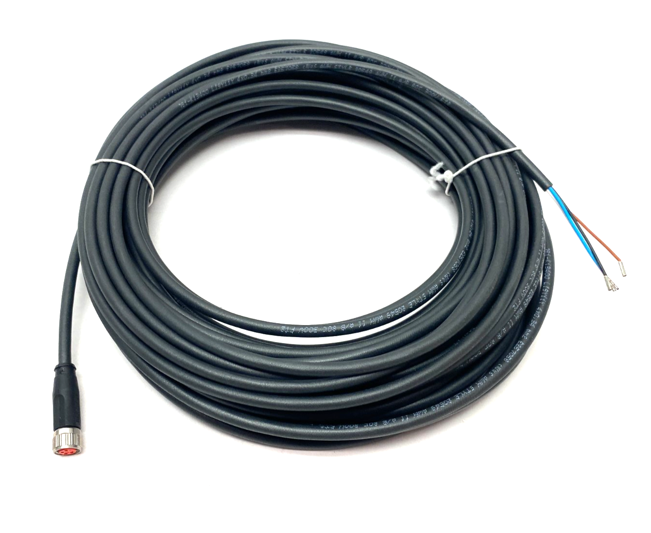 Beckhoff ZK2020-3200-0150 Single Ended Power Cable M8 Straight 4-Pin 15m Length - Maverick Industrial Sales