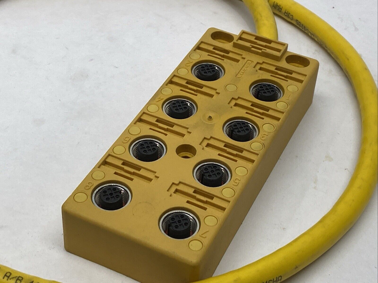 Turck VB 80-P7X9-5 Junction Box 8-Port Female M12 U07011 CUT CORD - Maverick Industrial Sales