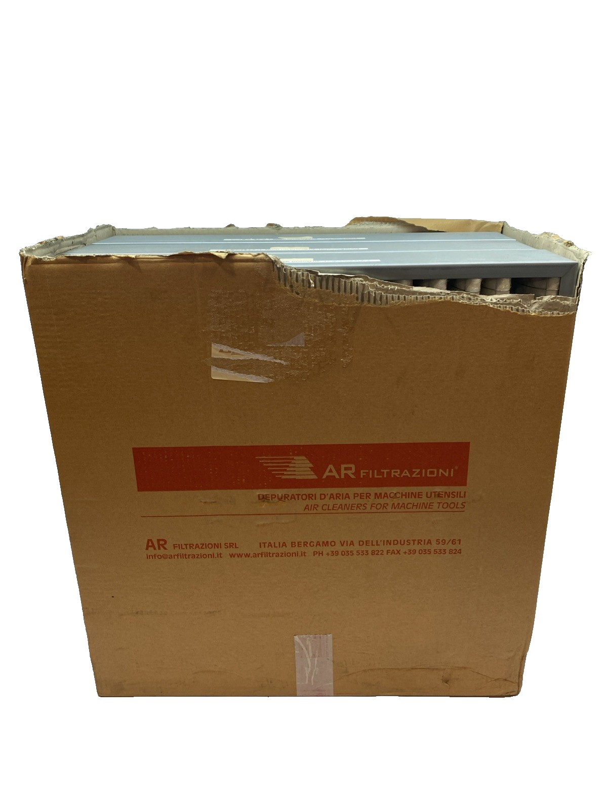 AR Filtrazioni AR01356 Mist Collector Filter, Fiber Glass PKG OF 3 - Maverick Industrial Sales