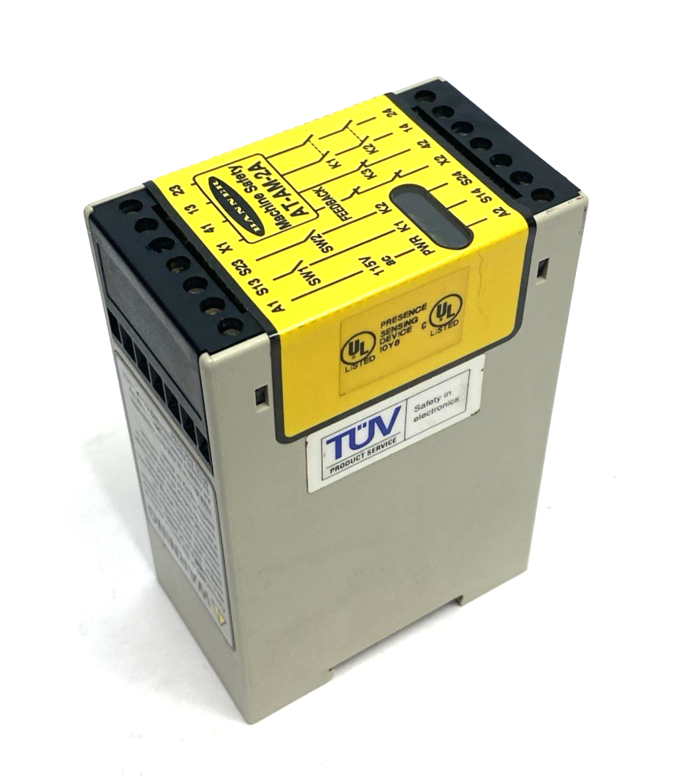 Banner Engineering AT-AM-2A DUO-Touch Two-Hand Control Button Safety Relay 71976 - Maverick Industrial Sales
