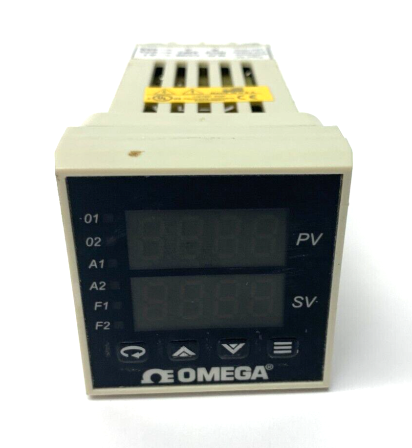 Omega Temperature Controller Back CN8501TC-DC1 | Omega CN8501TC-DC1 Temperature Controller Model ...