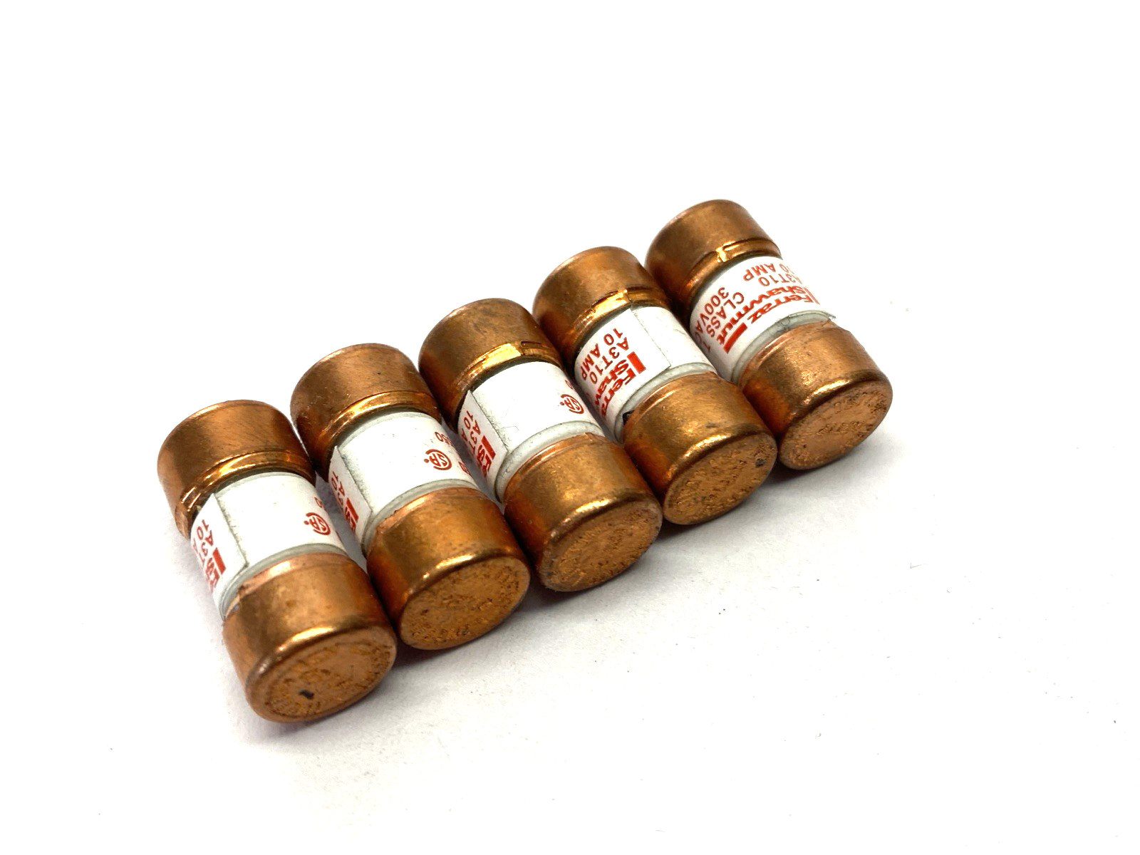 Ferraz Shawmut A3T10 Fast Acting Fuse 300VAC 10A LOT OF 5 - Maverick Industrial Sales