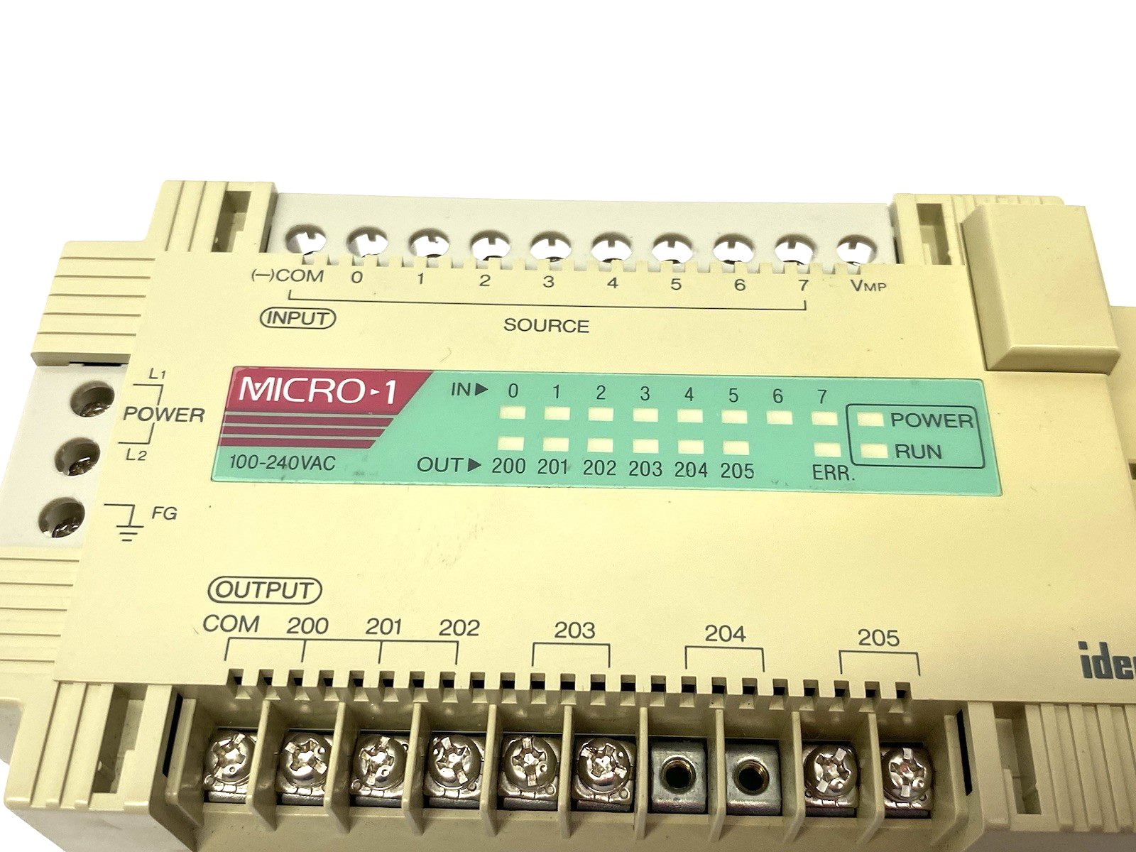 IDEC FC1A-C1A1E Micro-1 CPU Unit 8-Inputs, 6-Outputs, 600-Steps Program Capacity - Maverick Industrial Sales