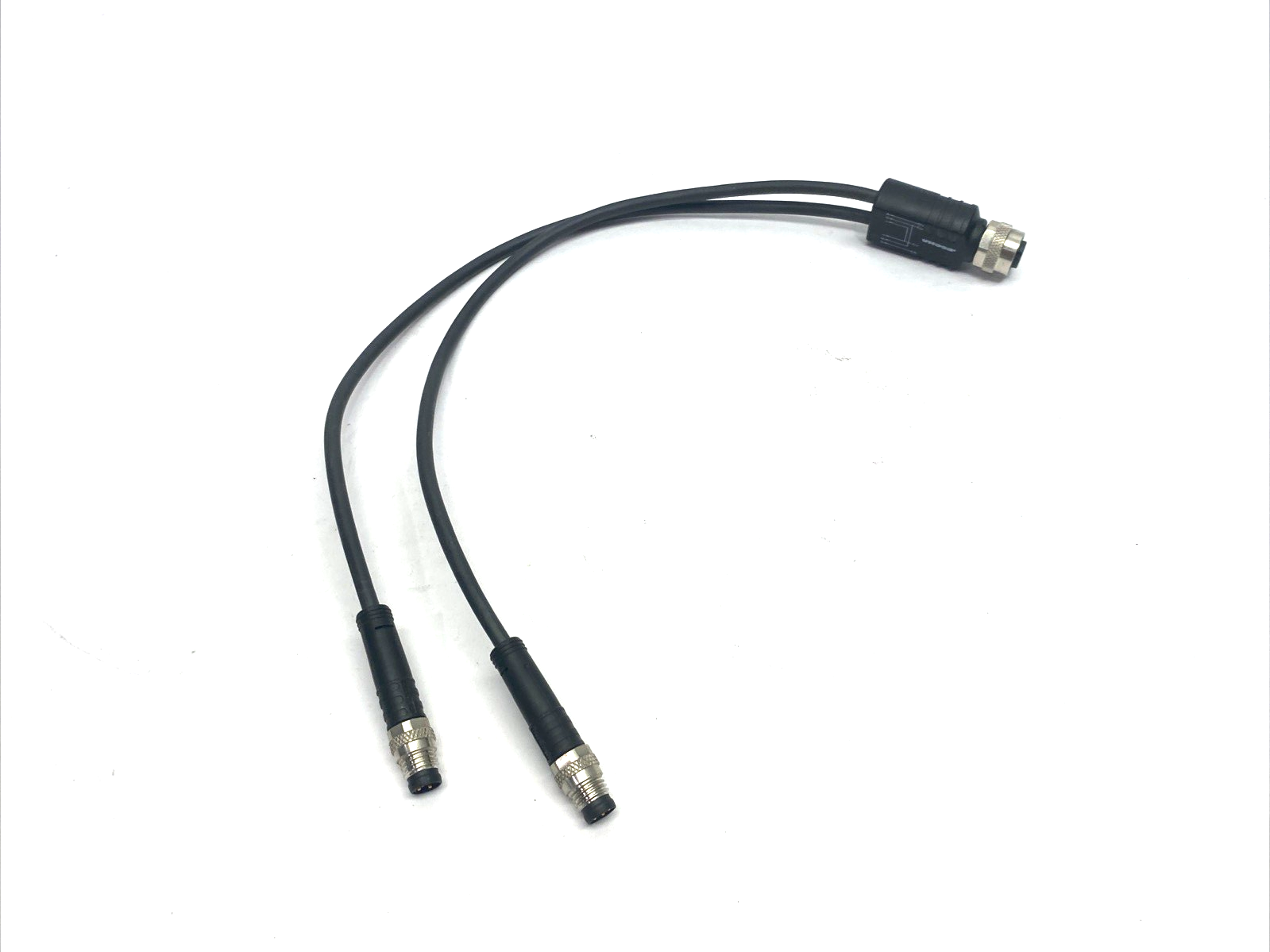 YK-FK4M12-2AL-SSP3-0,3/0,3/S370 | Escha Splitter Y-Cable M12 to Dual M8, 8075852 - Used - Maverick Industrial Sales