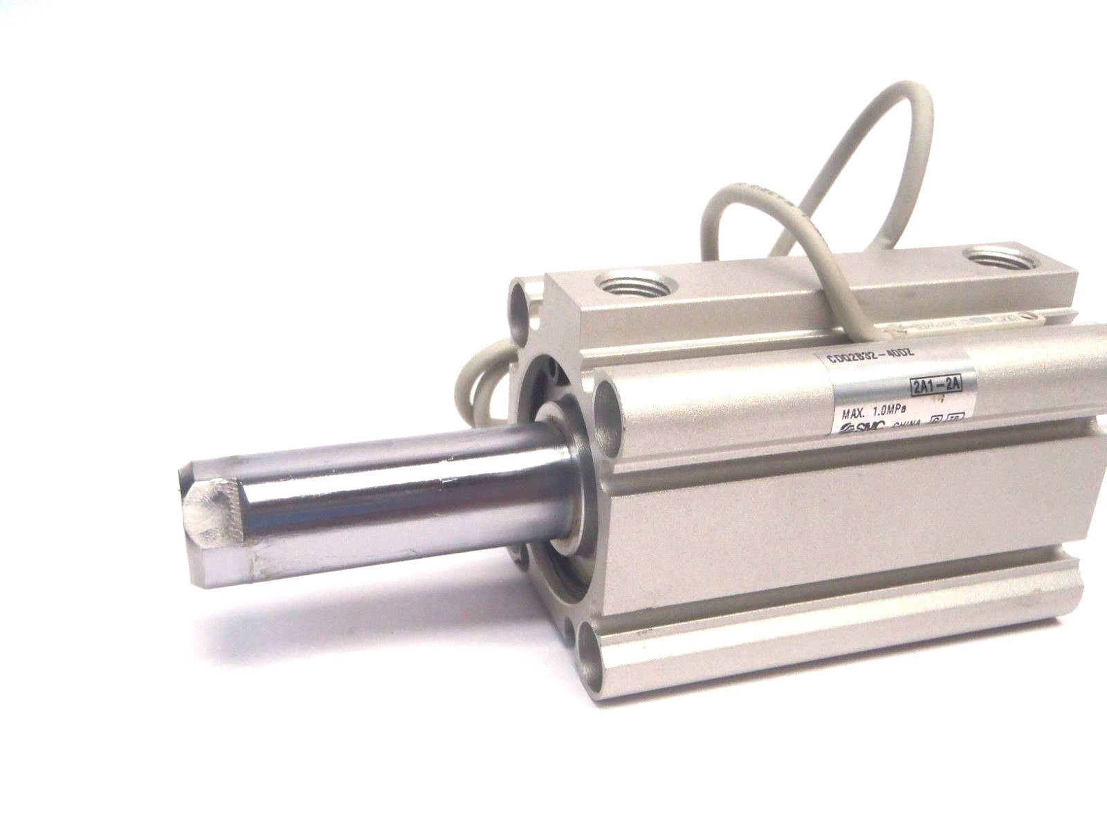 SMC CDQ2B32-40DZ [2A1-2A] [G][TP] Compact Cylinder w/ (2) D-M9PW [SV] Sensor - Maverick Industrial Sales