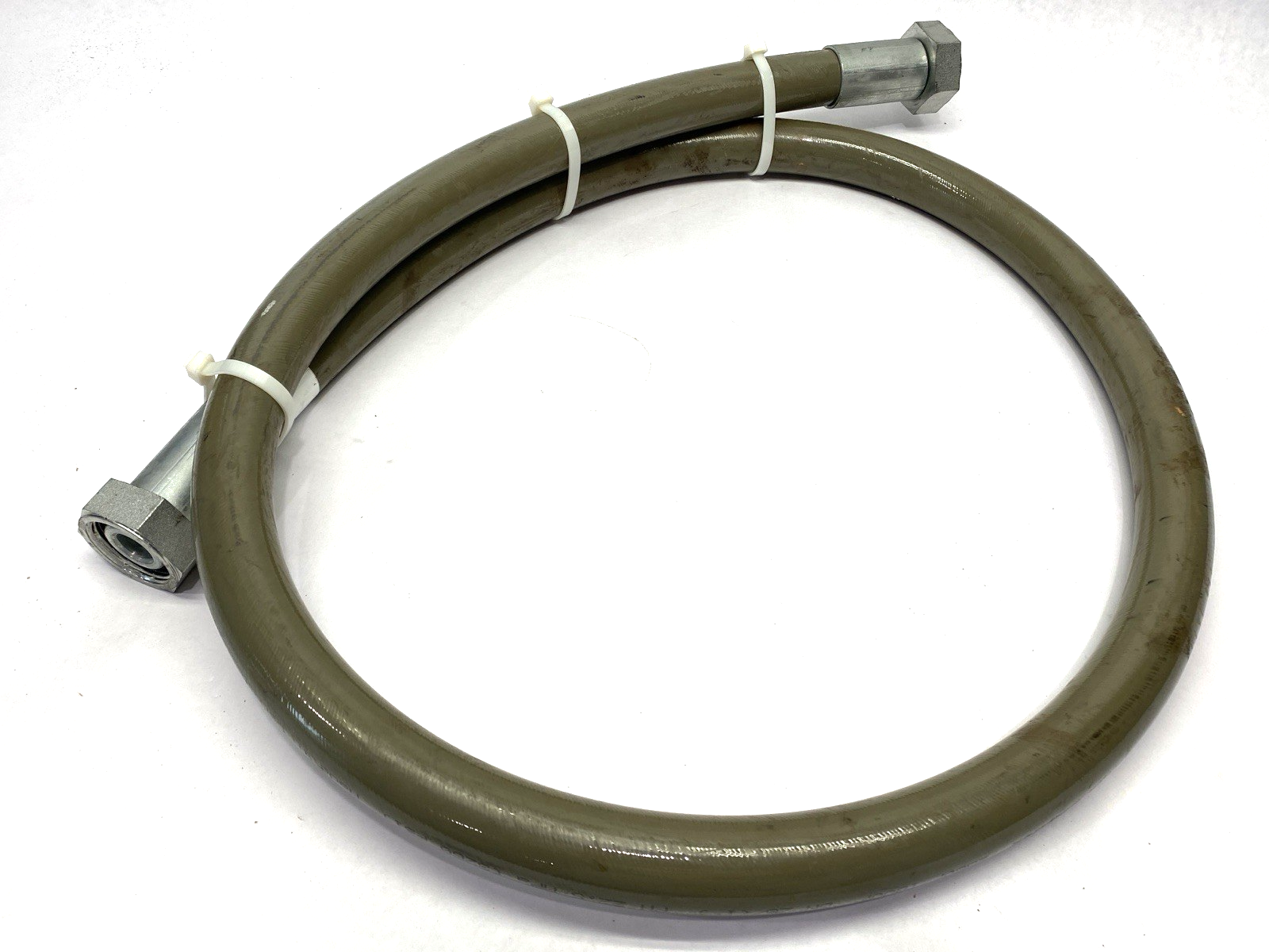 Parker 2380F-16V07 High Pressure Glue Hose 25mm ID 5' Overall Length - Maverick Industrial Sales