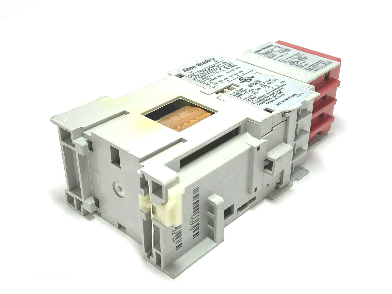 100S-C09DJ05C | Allen Bradley Safety Contactor 9A 24V DC With Integrated Diode - Used - Maverick Industrial Sales