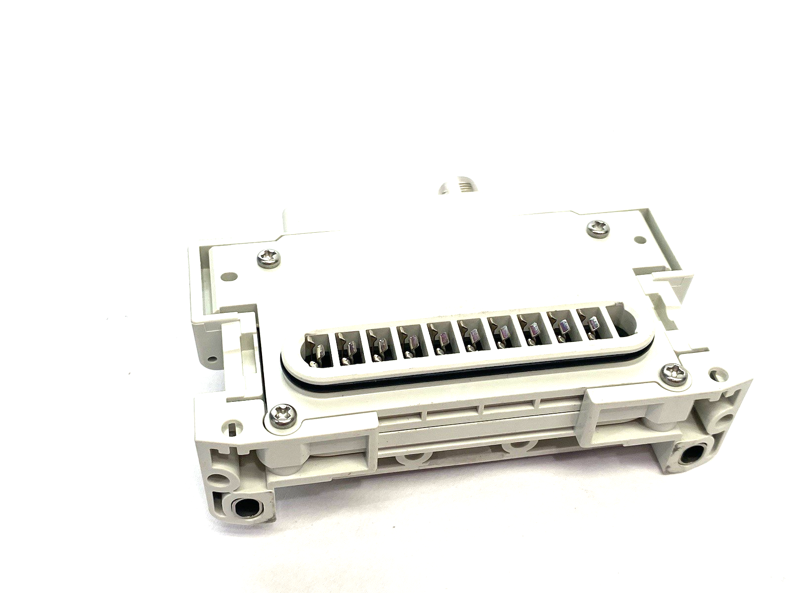 SMC EX600-ED2 Serial Interface End Plate Unit, M12 5-Pin, D-Side - Maverick Industrial Sales
