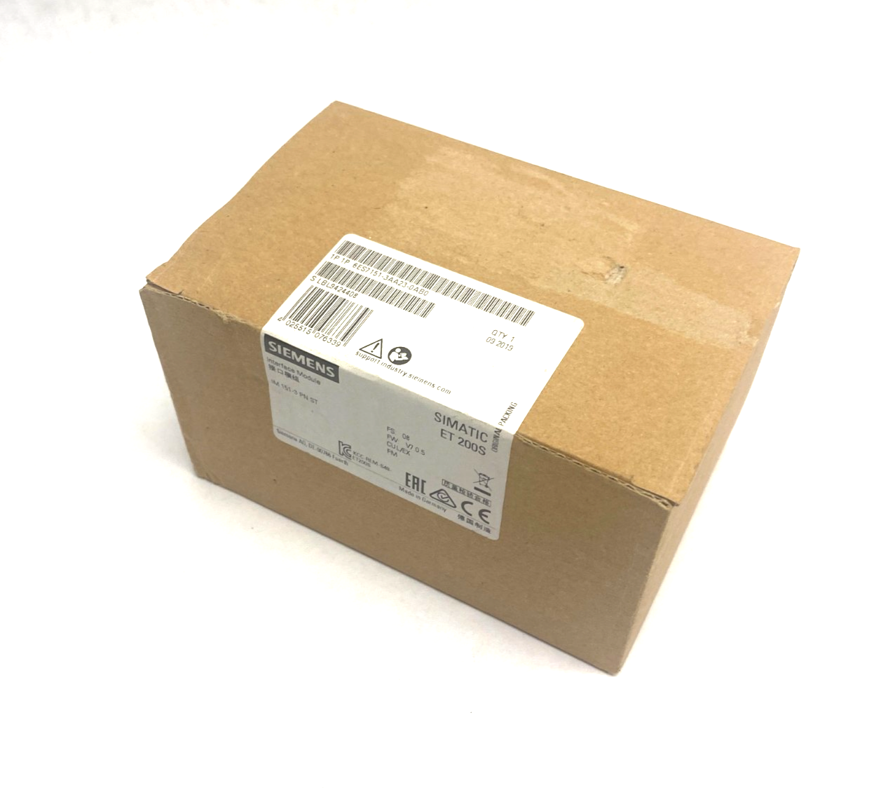 Siemens 6ES7151-3AA23-0AB0 SIMATIC DP Interface Module, IM 151-3 PN ST - Maverick Industrial Sales