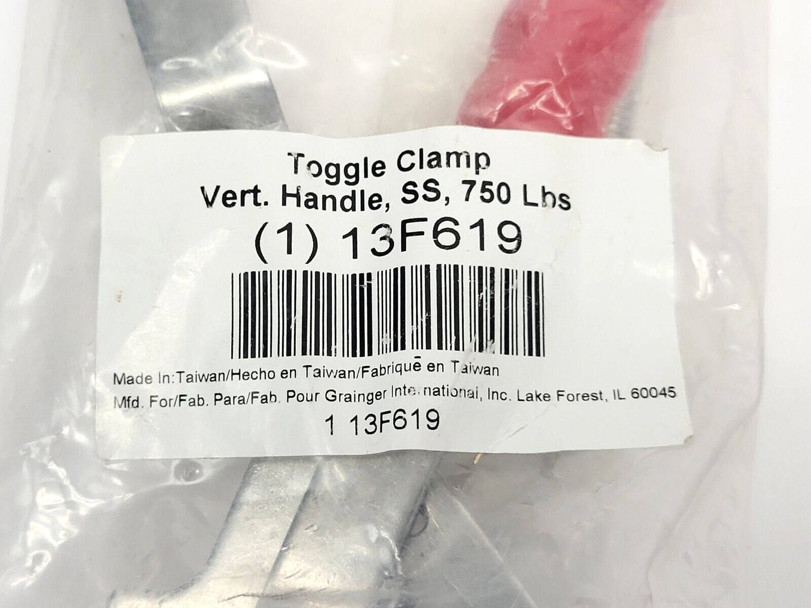 Good Hand 13F619 Toggle Clamp 750lb GH-12265-SS - Maverick Industrial Sales