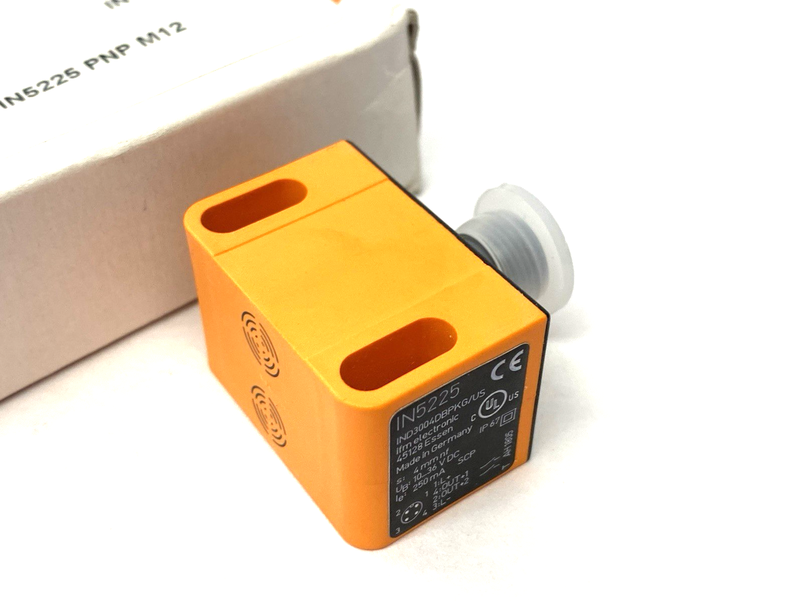 Ifm IN5225 Dual Inductive Sensor for Valve Actuators IND3004DBPKG/US-100-DPV - Maverick Industrial Sales