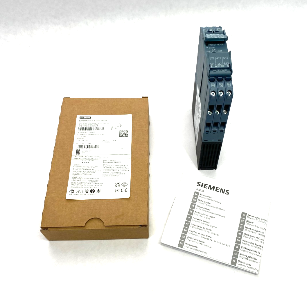 Siemens 3RM1201-1AA04 Reversing Motor Starter AC Semiconductor - Maverick Industrial Sales