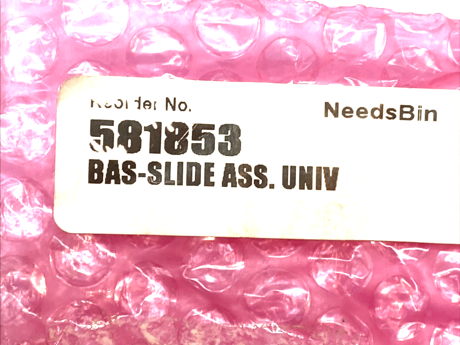 581853 | Ultrasource Universal Base Slide - OEM Mounting Bracket Part - New – Open box - Maverick Industrial Sales