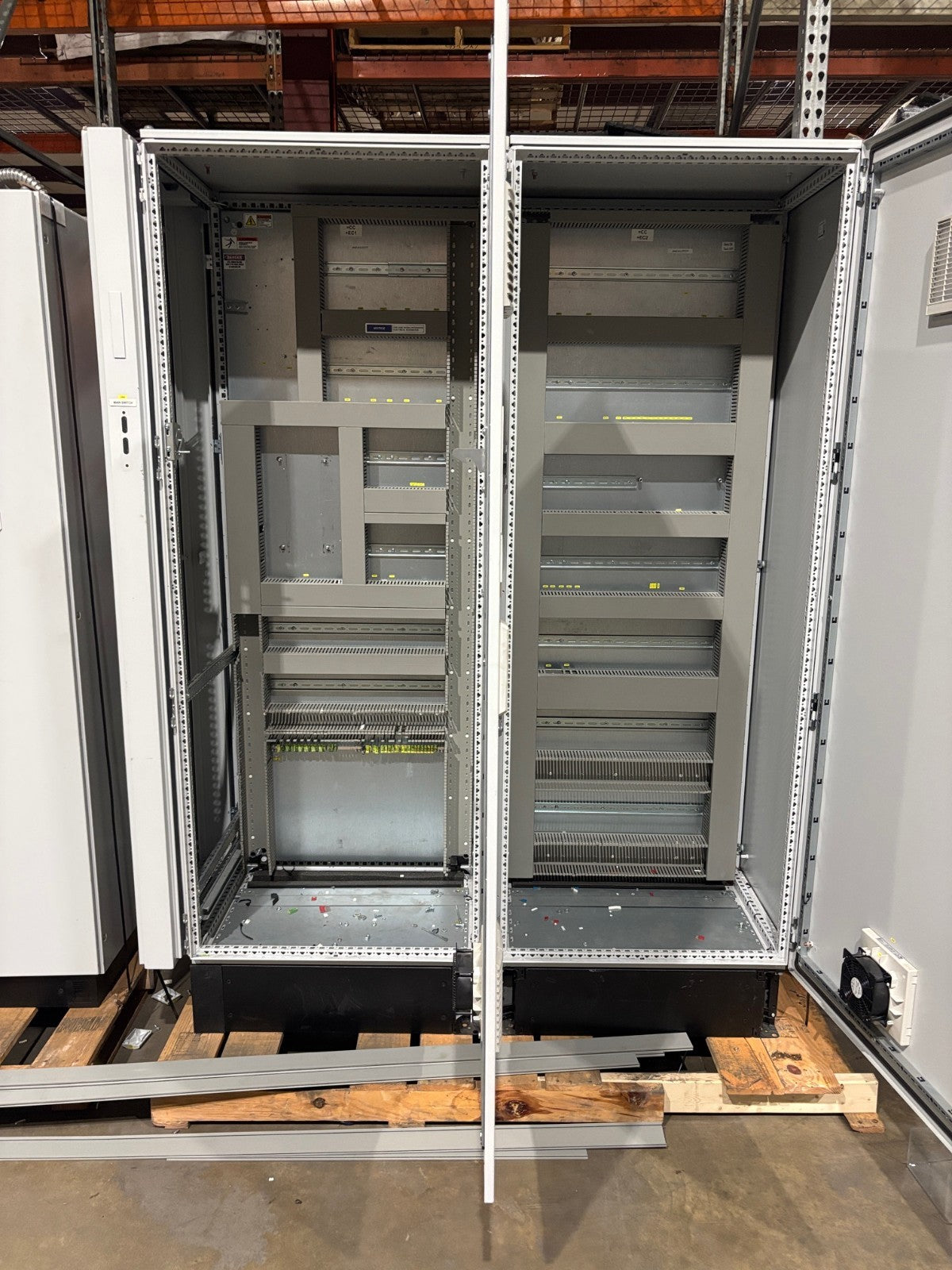 Rittal VX25 2 Bay Electrical Enclosure System (2) VX 8806.000, Cabinet - Maverick Industrial Sales