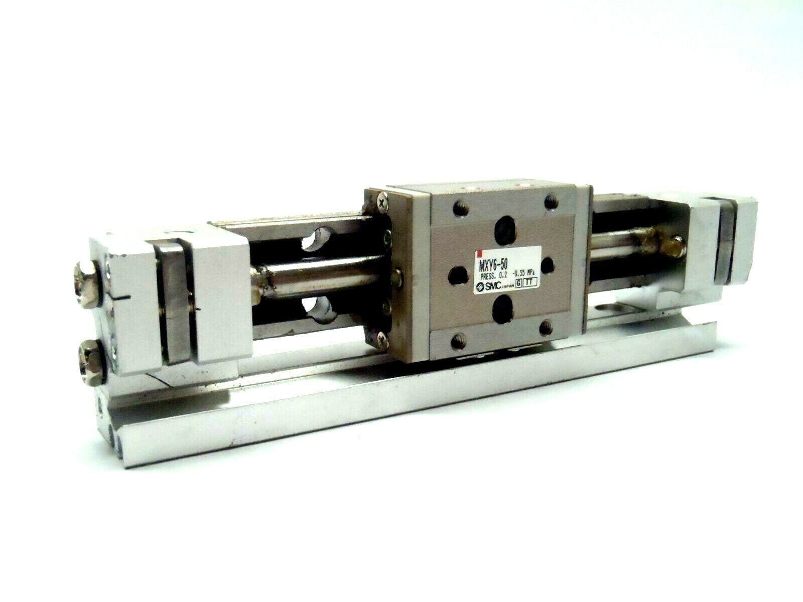 SMC MXY6-50 Compact Slide Table 6mm Bore 50mm Stroke - Maverick Industrial Sales