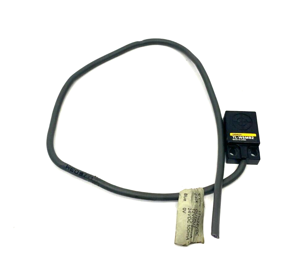 Omron TL-W5MB2 Detection Switch Proximity Sensor 12-24VDC, 16" Cable Lead - Maverick Industrial Sales