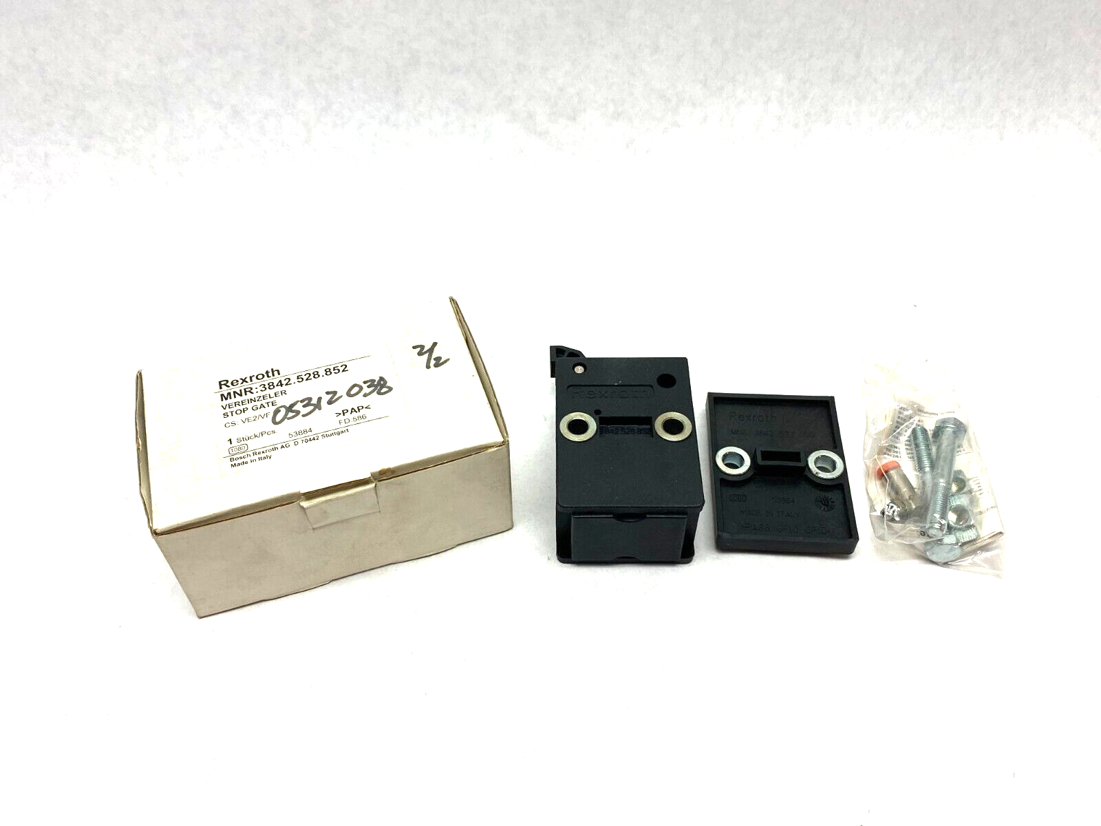 Bosch Rexroth 3842528852 Pneumatic Stop Gate VE2/VF - Maverick Industrial Sales