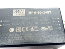 Mean Well MPM-90-24ST Power Supply 100-240VAC 1.9A 24VDC 3.75A 90W - Maverick Industrial Sales