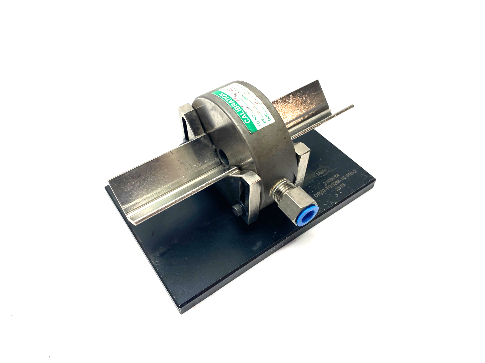Mahr 2109913 Dimensionair 2-Jet Air Ring Gauge DR20-TGS2M-10.916-1 w/ Base Plate - Maverick Industrial Sales
