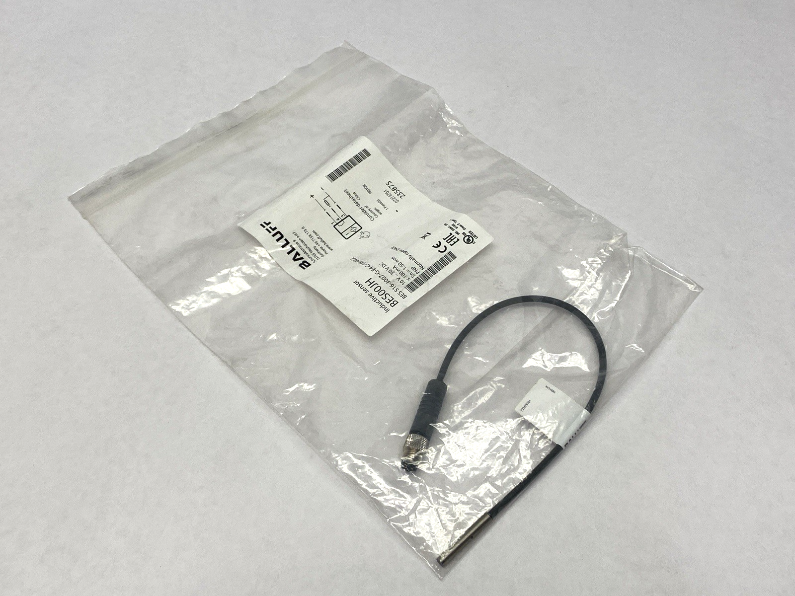 Balluff BES 516-3007-G-E4-C-S49-00,2 Inductive Sensor M8 3-Pin 1.5mm BES00JH - Maverick Industrial Sales