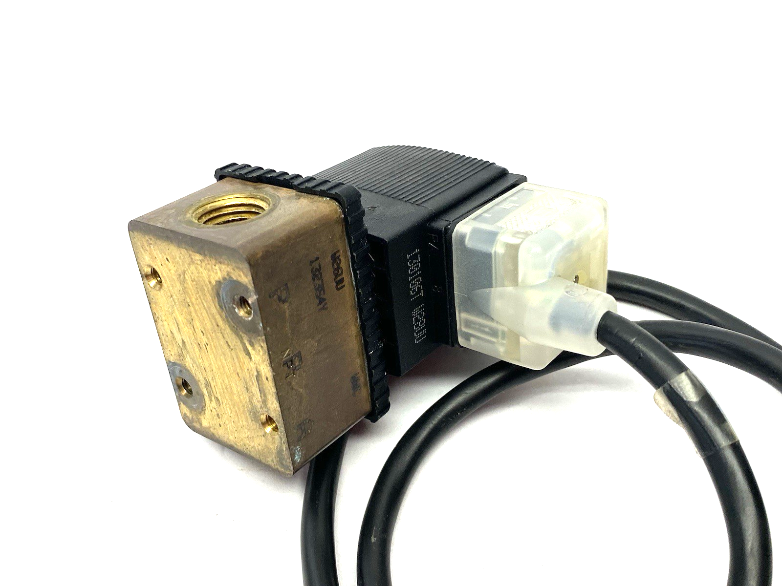 Burkert 6014 C 5/64 FPM BR NPT1/4 Direct Acting 2-Way Plunger Valve - Maverick Industrial Sales