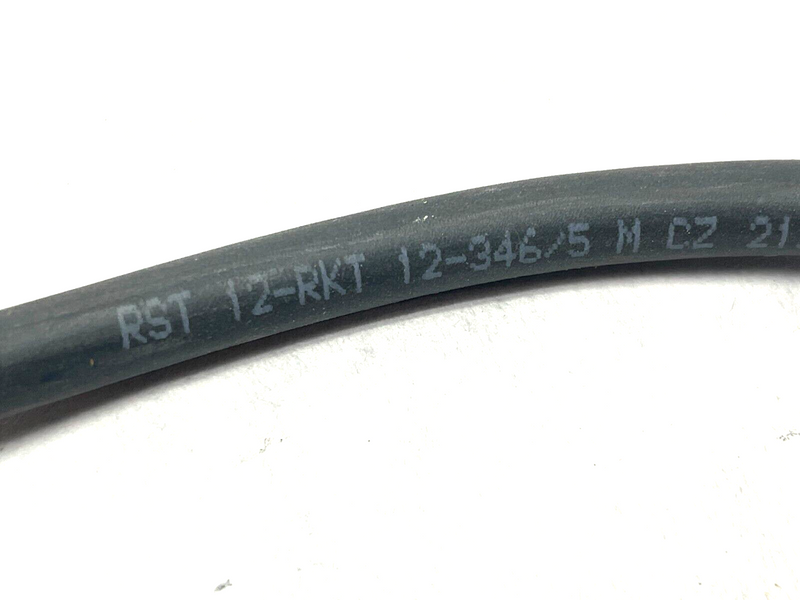 Lumberg RST 12-RKT 12-346/5M Double Ended Cordset 5m Length - Maverick Industrial Sales