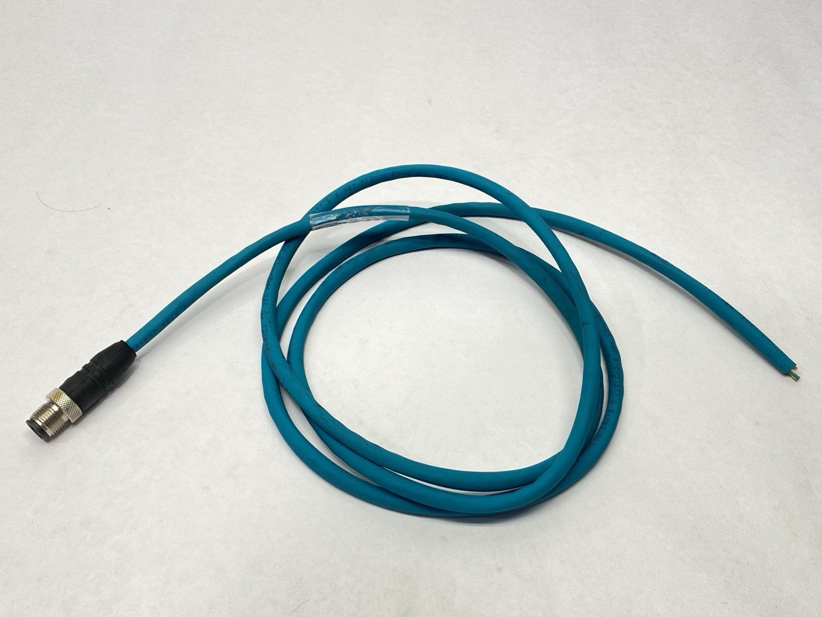 DR04AR117 TL400 | Alpha Wire Sensor / Actuator Cordset Male M12 4-Pin 64" CUT - Used - Maverick Industrial Sales