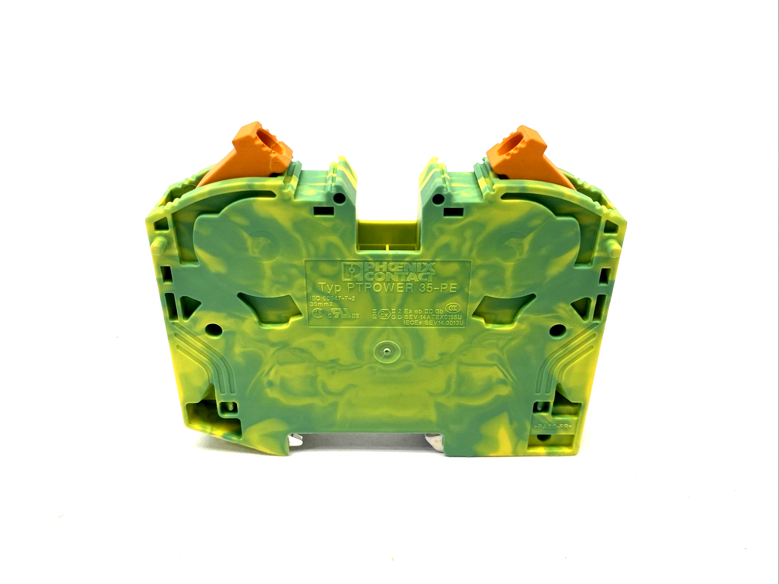 Phoenix Contact PTPOWER 35-PE Protective Conductor/Ground Terminal Block 3212066 - Maverick Industrial Sales