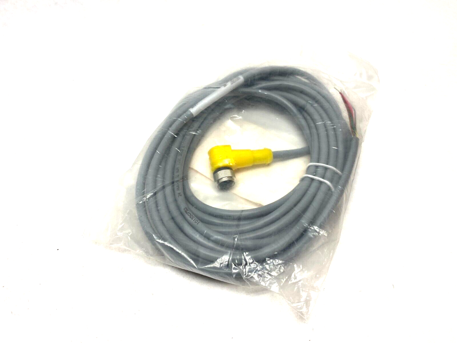 Turck WKC 8T-5 Eurofast Single Ended Rt Angle Cordset M12 8-Pin U0903-57 - Maverick Industrial Sales
