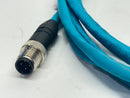 Lumberg Automation 0985 806 103/3M Ethernet Cable Male M124-Pin - RJ45 3m - Maverick Industrial Sales