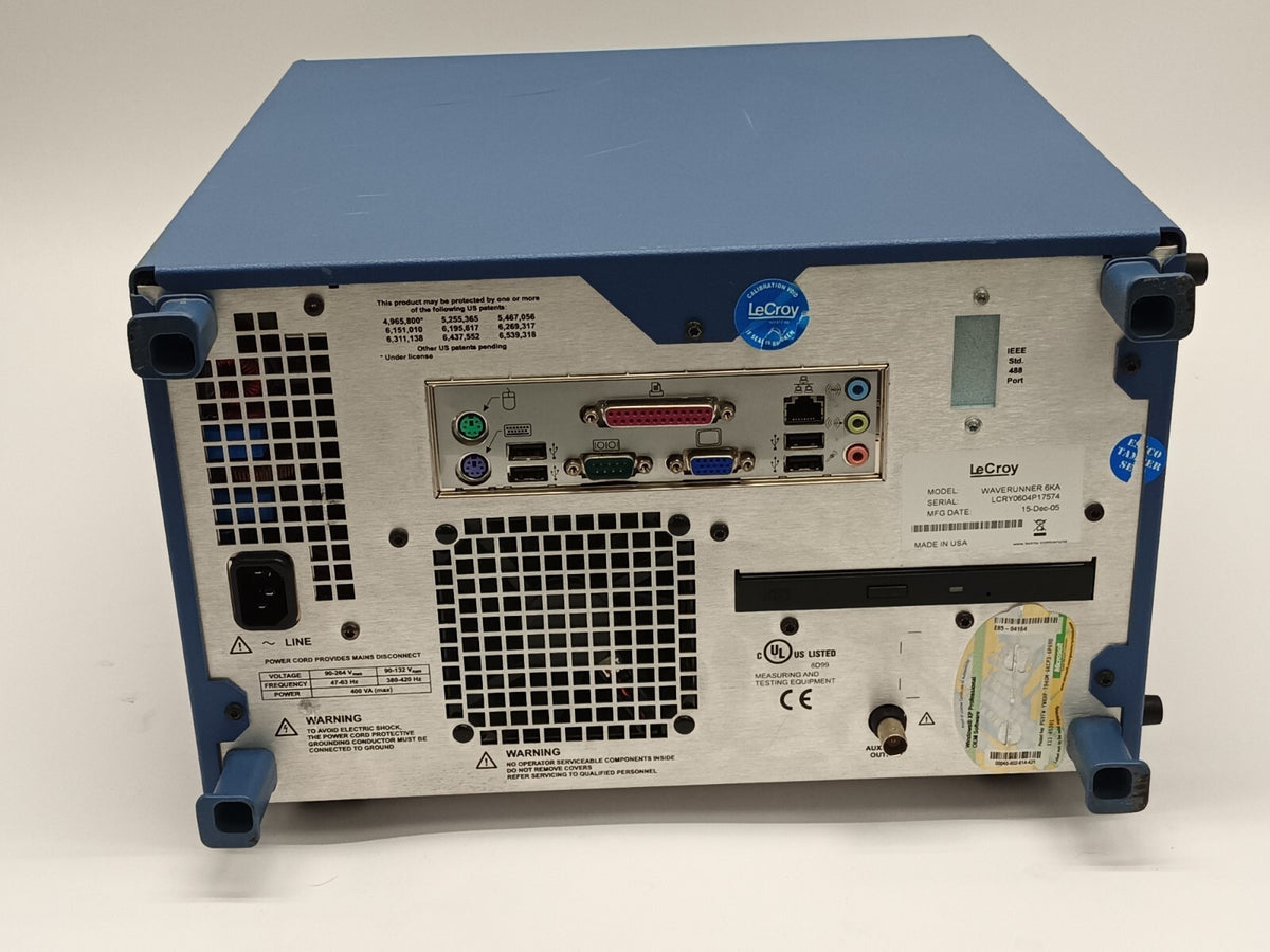 6200A | LeCroy WaveRunner 6KA 2GHz Oscilloscope - For parts or not working - Maverick Industrial Sales