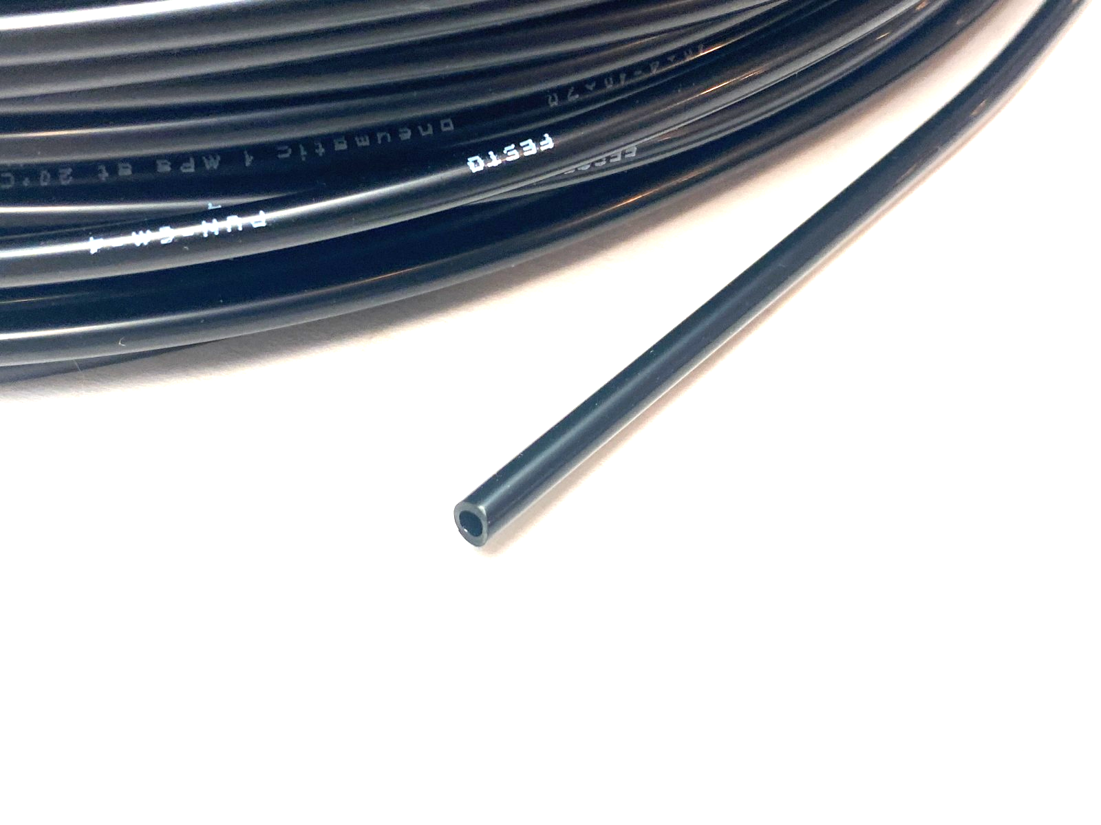 Festo PUN-CM-4-SW Plastic Black Tubing 50m Length 188882 ROLL OF 50M - Maverick Industrial Sales