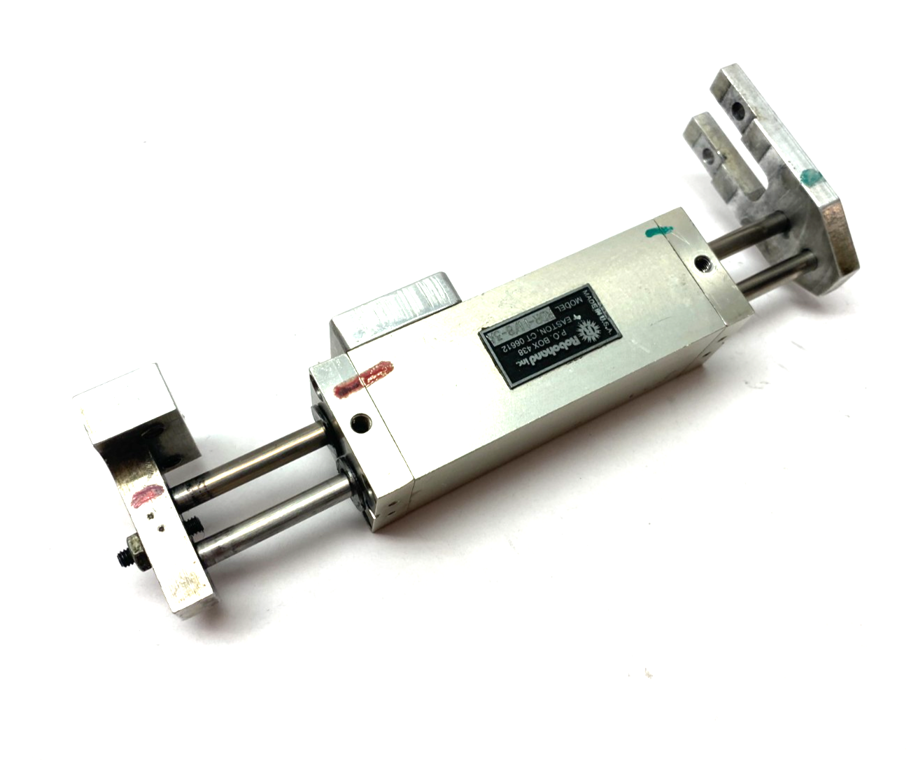 Robohand RDR-1 1/8-3A Dual-Rod Pneumatic Slide Cylinder - Maverick Industrial Sales
